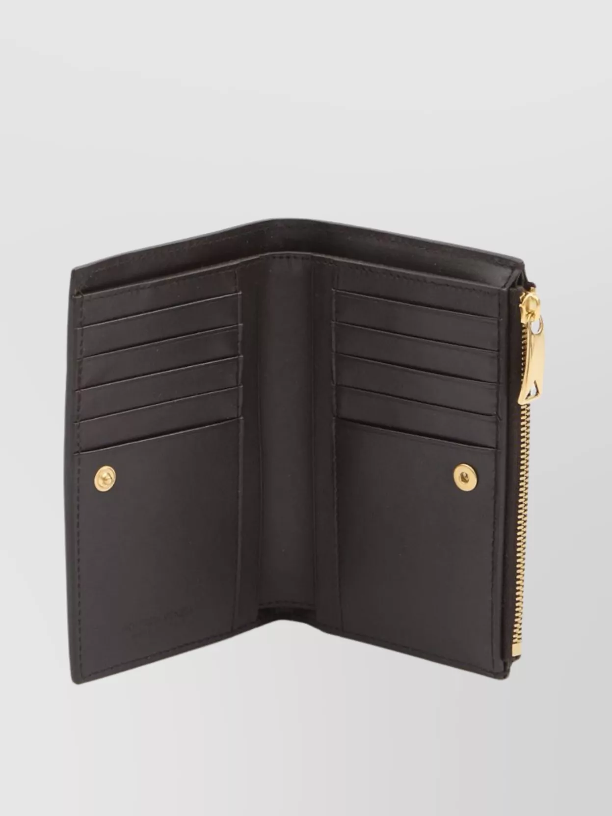 Bottega Veneta Bi-Fold Medium Wallet Intrecciato Pattern