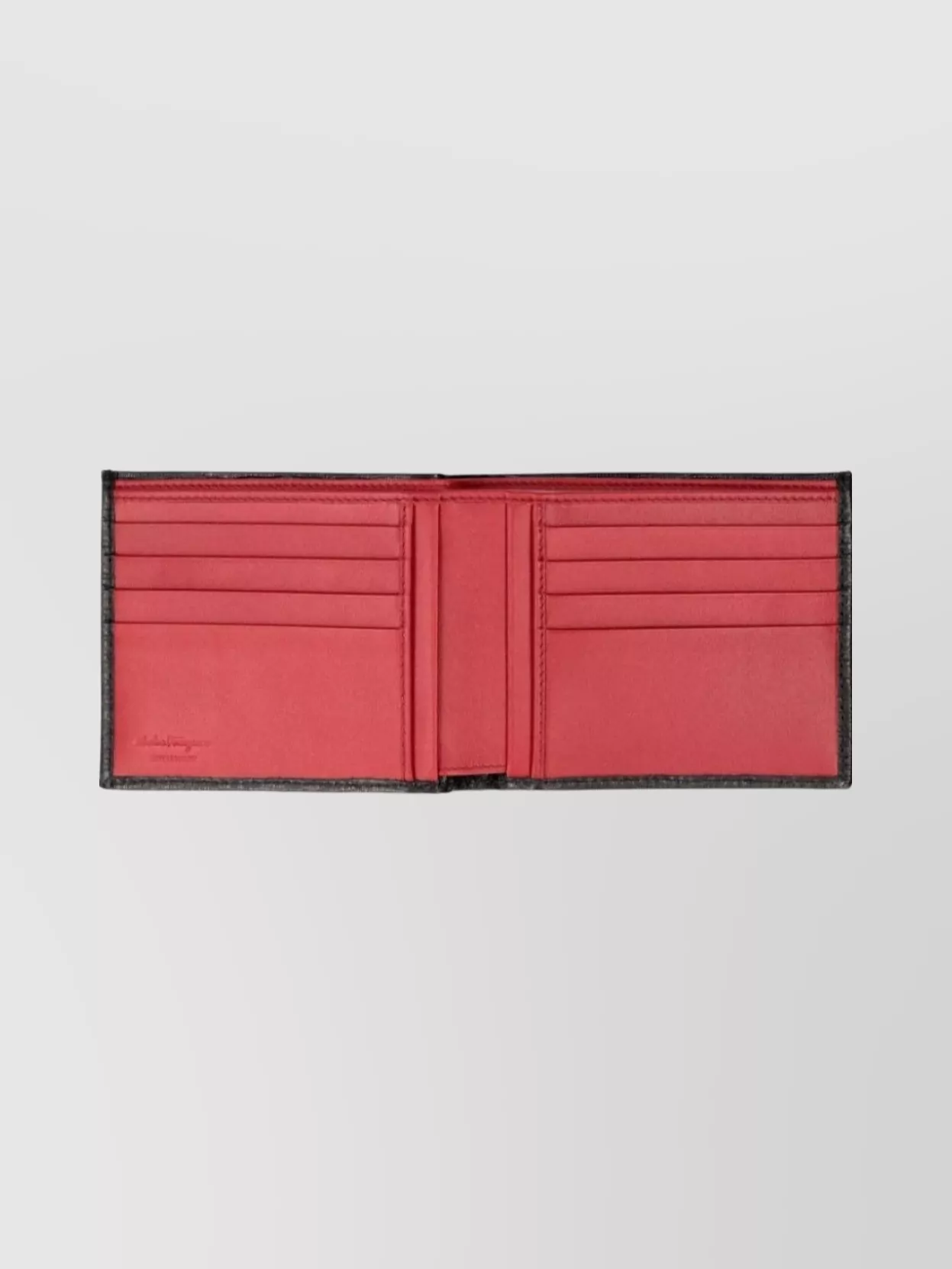Ferragamo Textured Leather Gancini Bi-Fold Wallet
