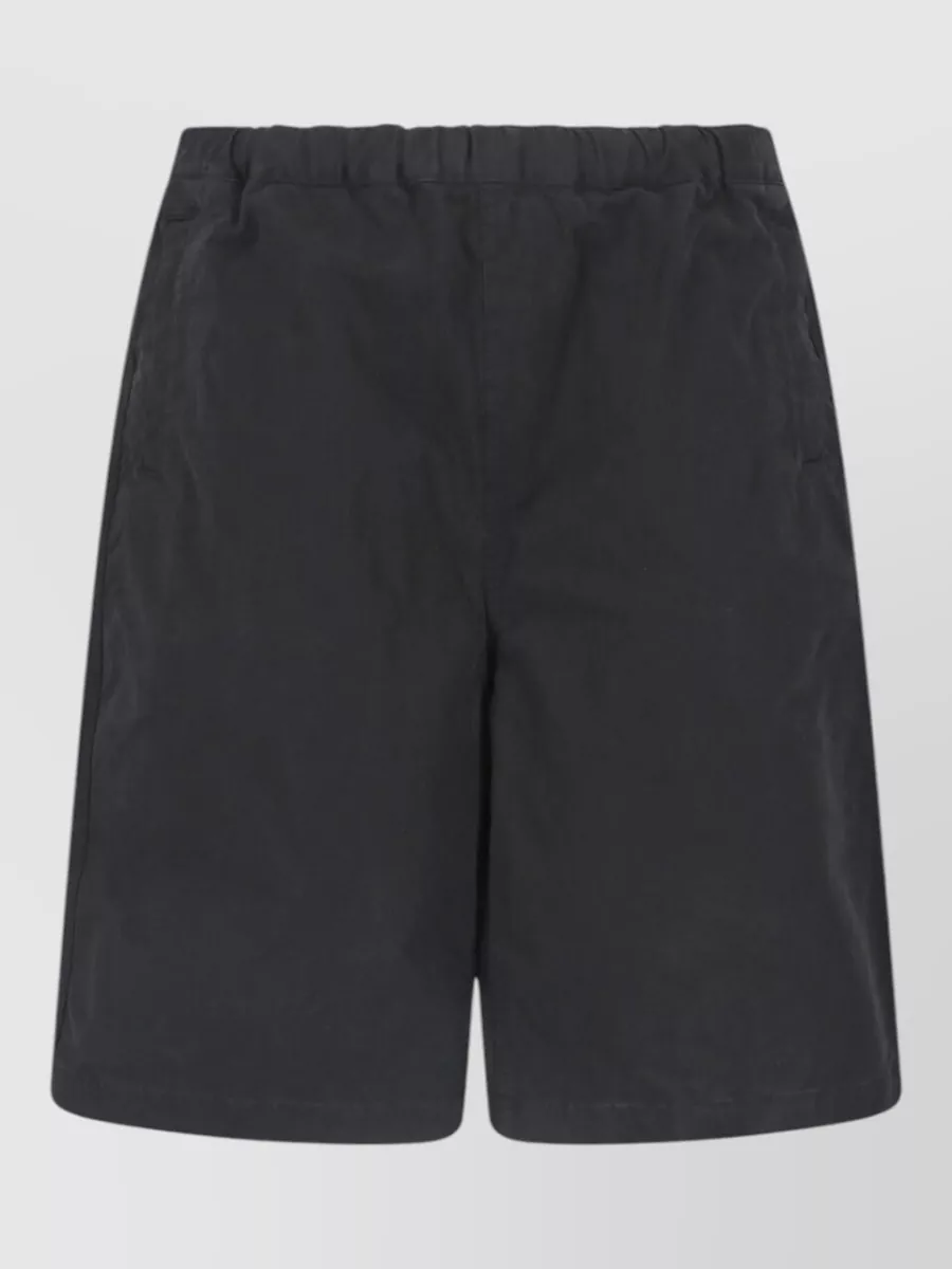 Entire Studios cotton straight deck shorts