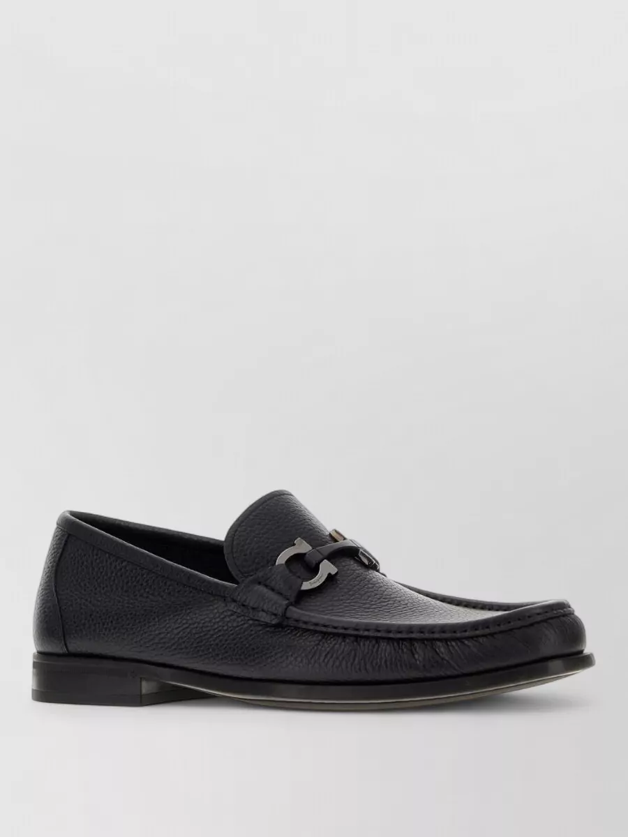 Ferragamo leather loafers