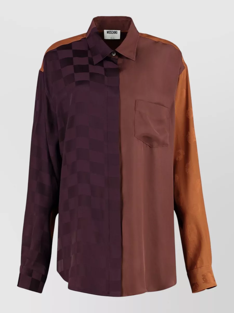 Moschino silk blend shirt