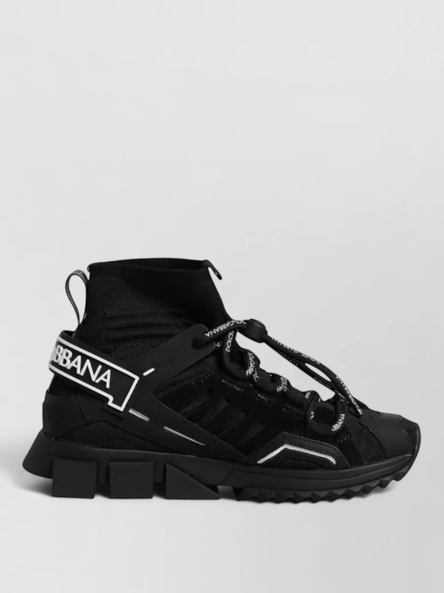 Dolce&Gabbana Sock Lace-Up Sneakers