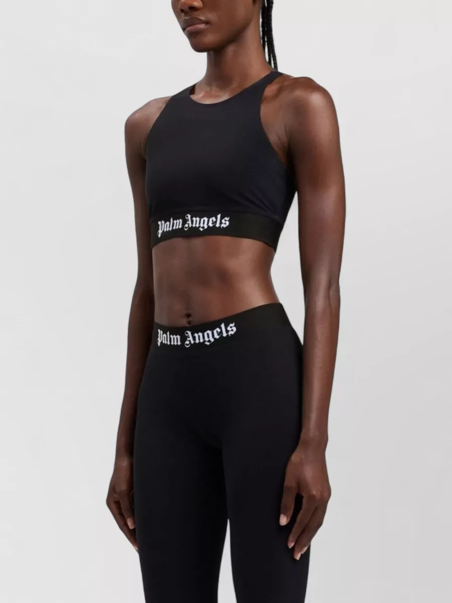 Palm Angels Logo Bandeau Bra