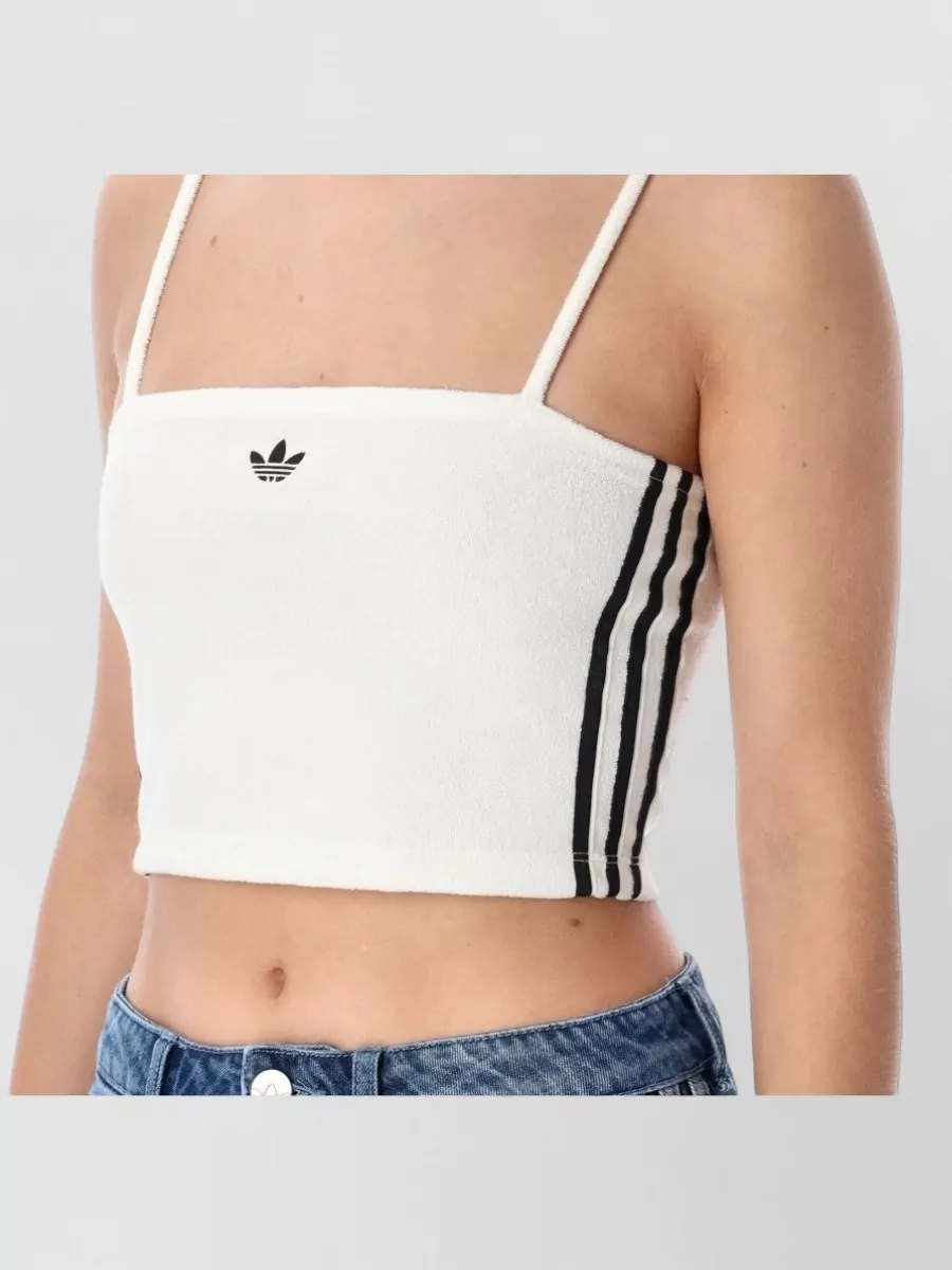 Adidas Originals Cropped Spaghetti Strap Bandeau Top