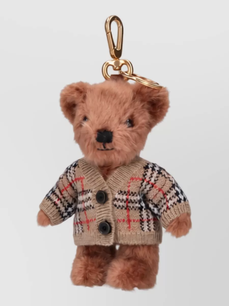 Burberry Wool Cardigan Keychain