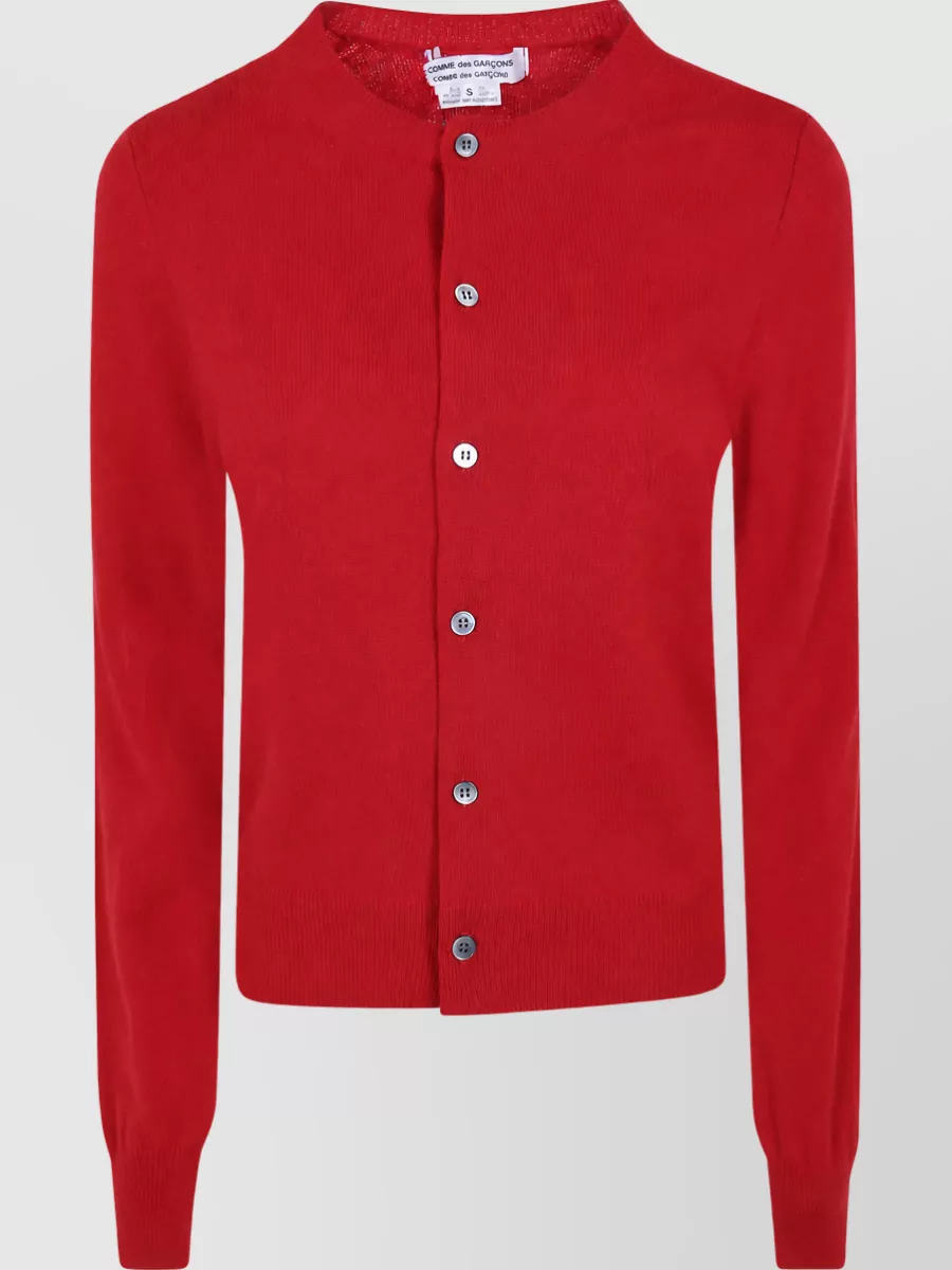 Comme des Garçons cashmere cardigan