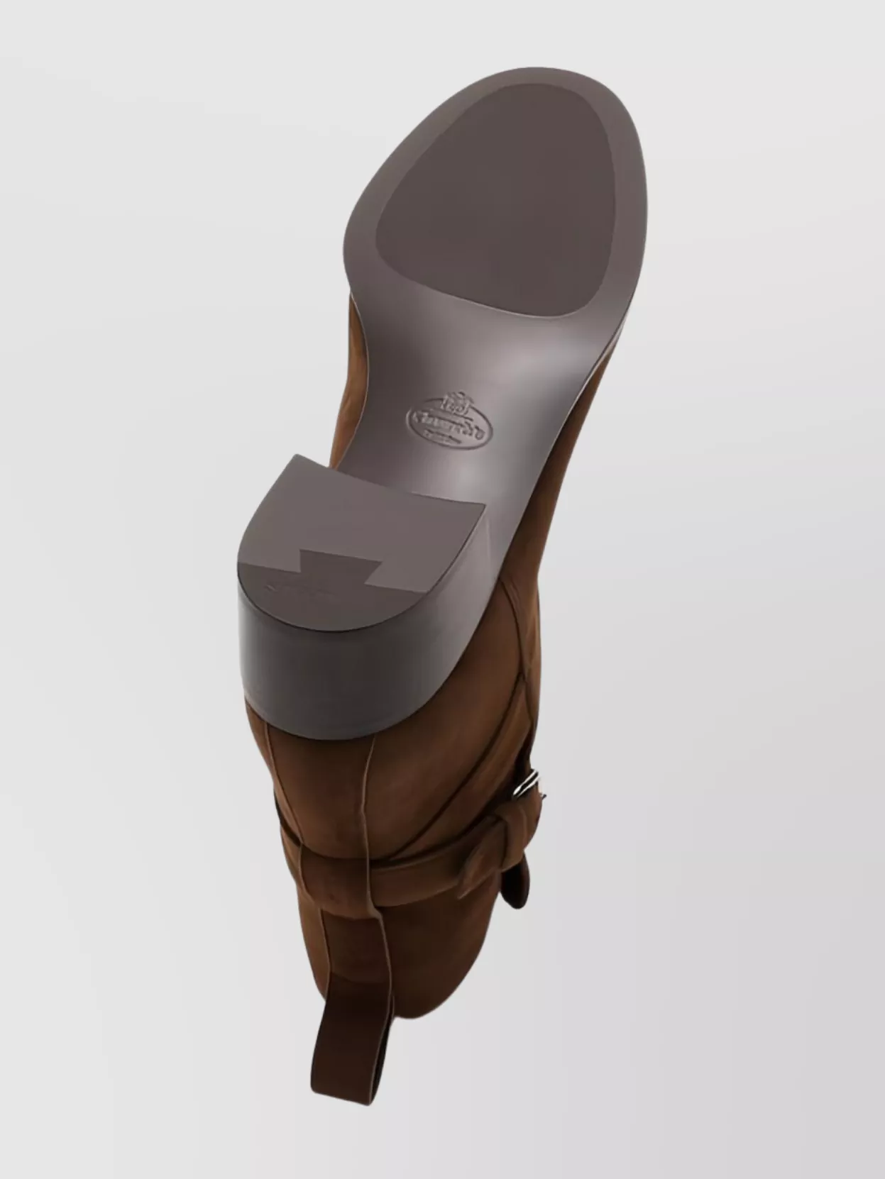 Church's Ankle Boot With Block Heel And Buckle