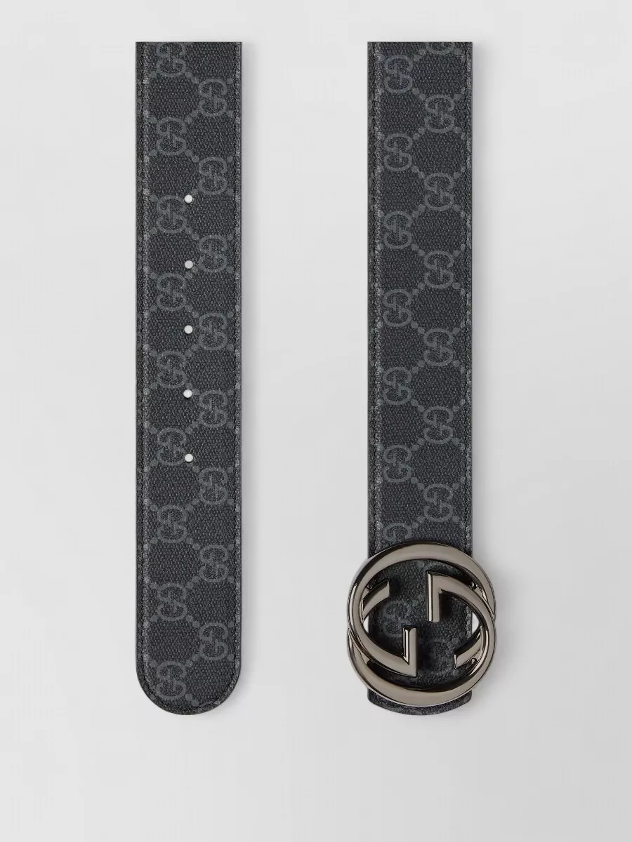 Gucci Reversible Belt Adjustable Length Metal Hardware