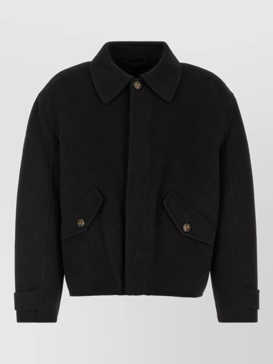 Séfr wool single-breasted coat