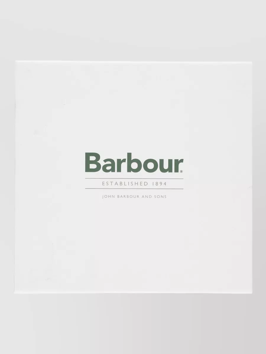 Barbour Womens Plaid Knit Beanie And Scarf Set