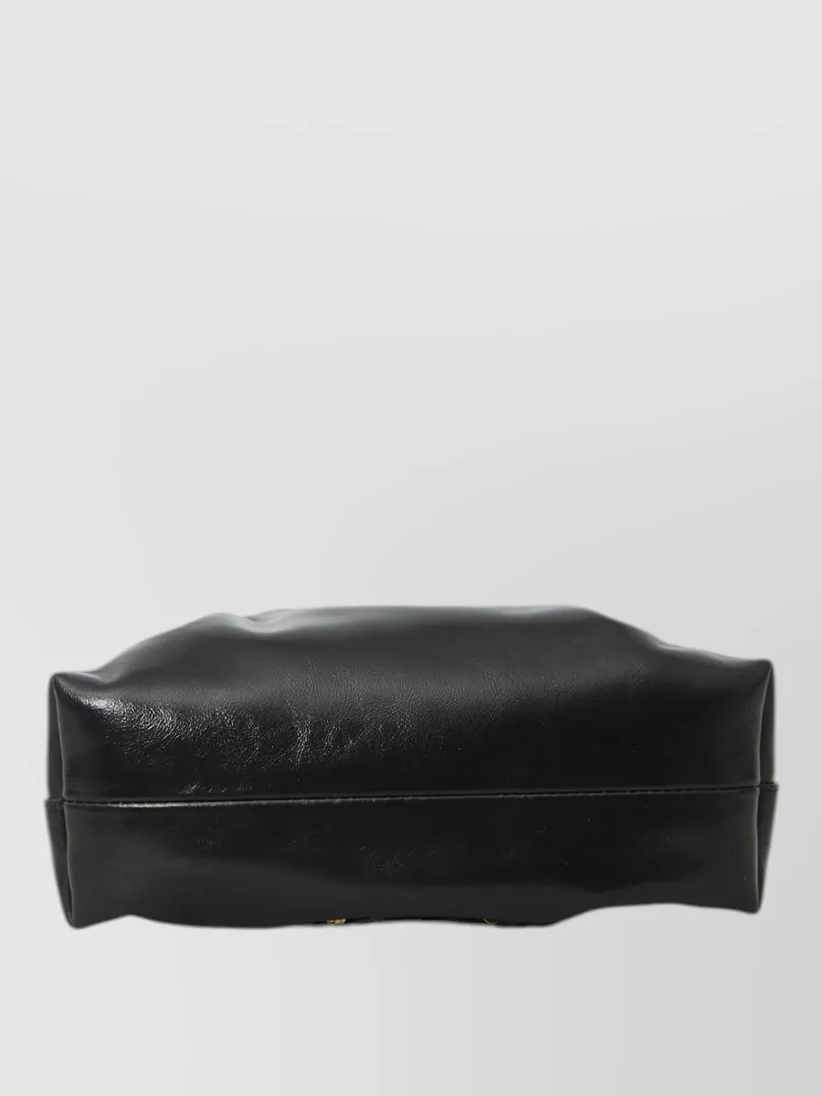 Jimmy Choo Cinch Small Leather Bucket Bag