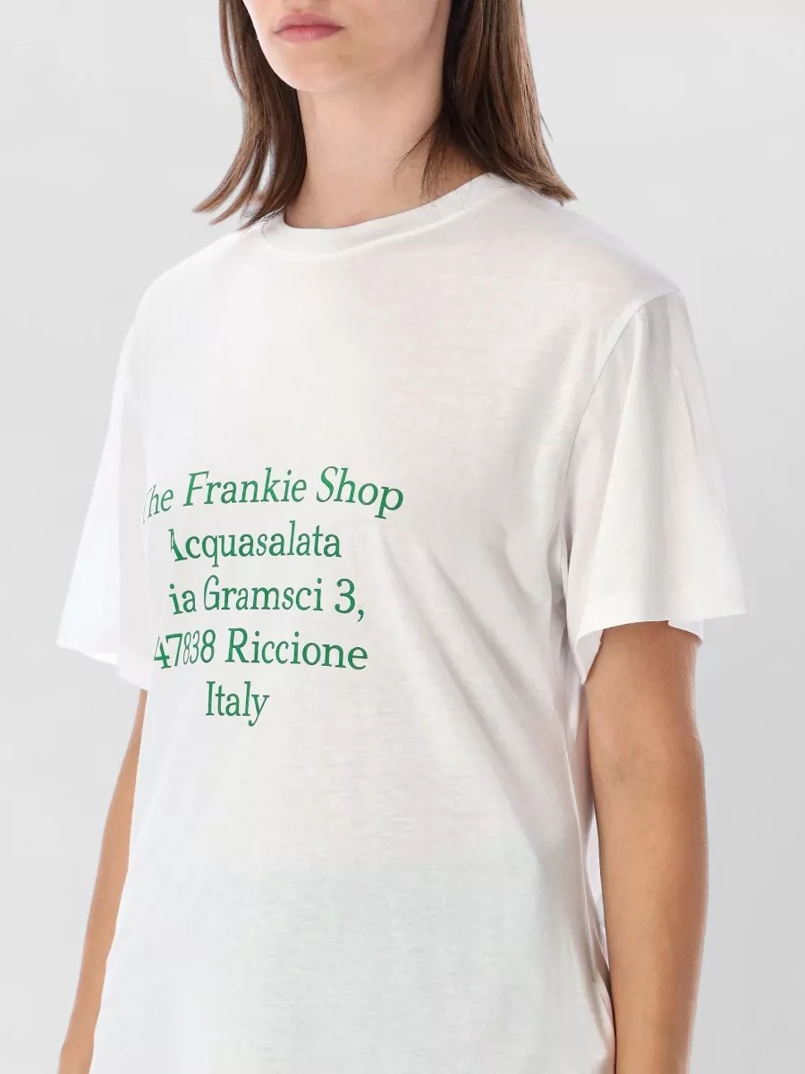 The Frankie Shop Printed Cotton T-Shirt