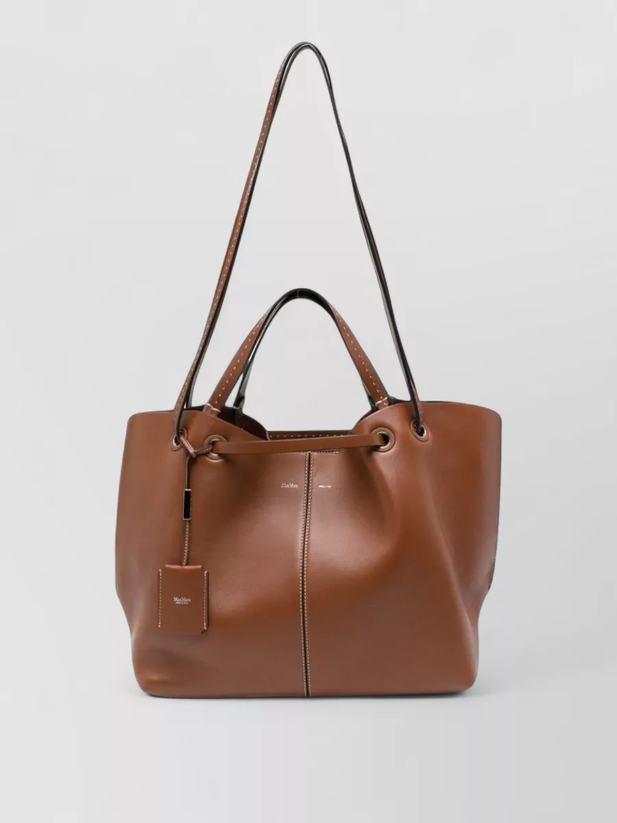 Max Mara Leather Bucket Bag