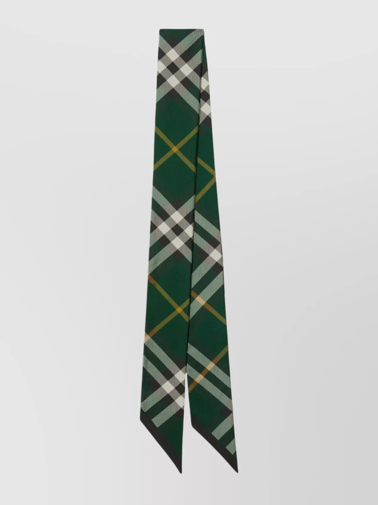 Burberry Vintage Check Pattern Silk Foulard