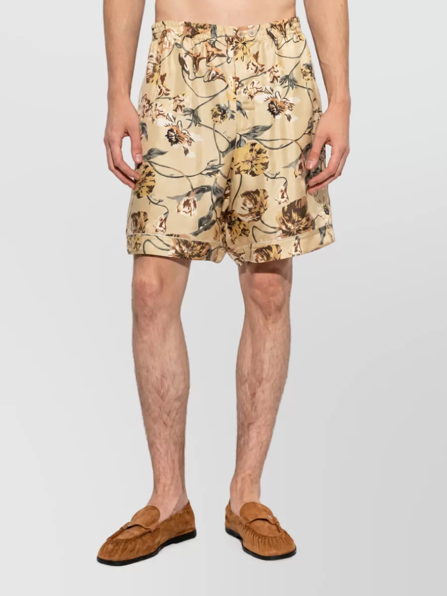 Kenzo Silk swimming trunks