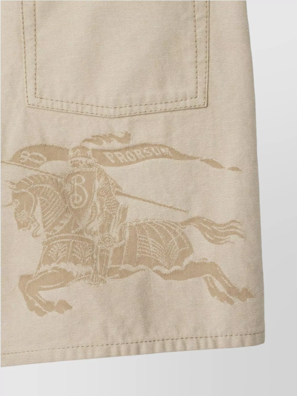Burberry Casual Five-Pocket Shorts Belt Loops