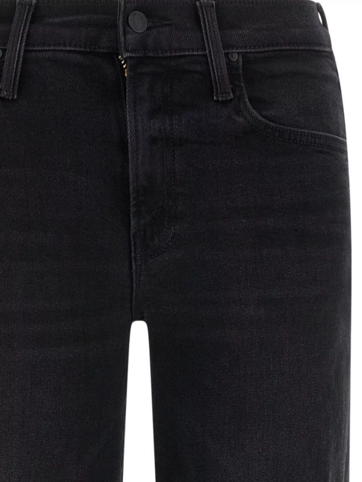 Mother Mid Rise Rambler Zip Flood Trousers