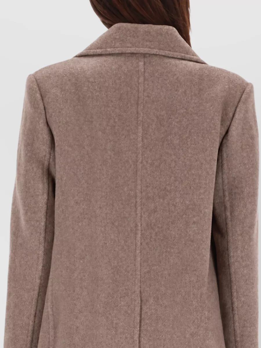 Tory Burch Wool Double-Breasted Coat