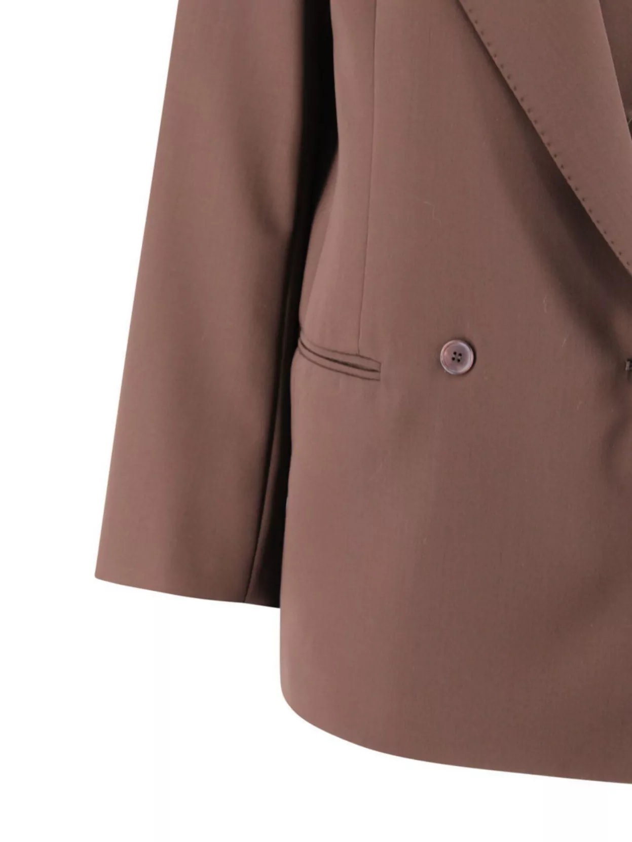 Weekend Max Mara Tailored Wool Blazer Notched Lapel