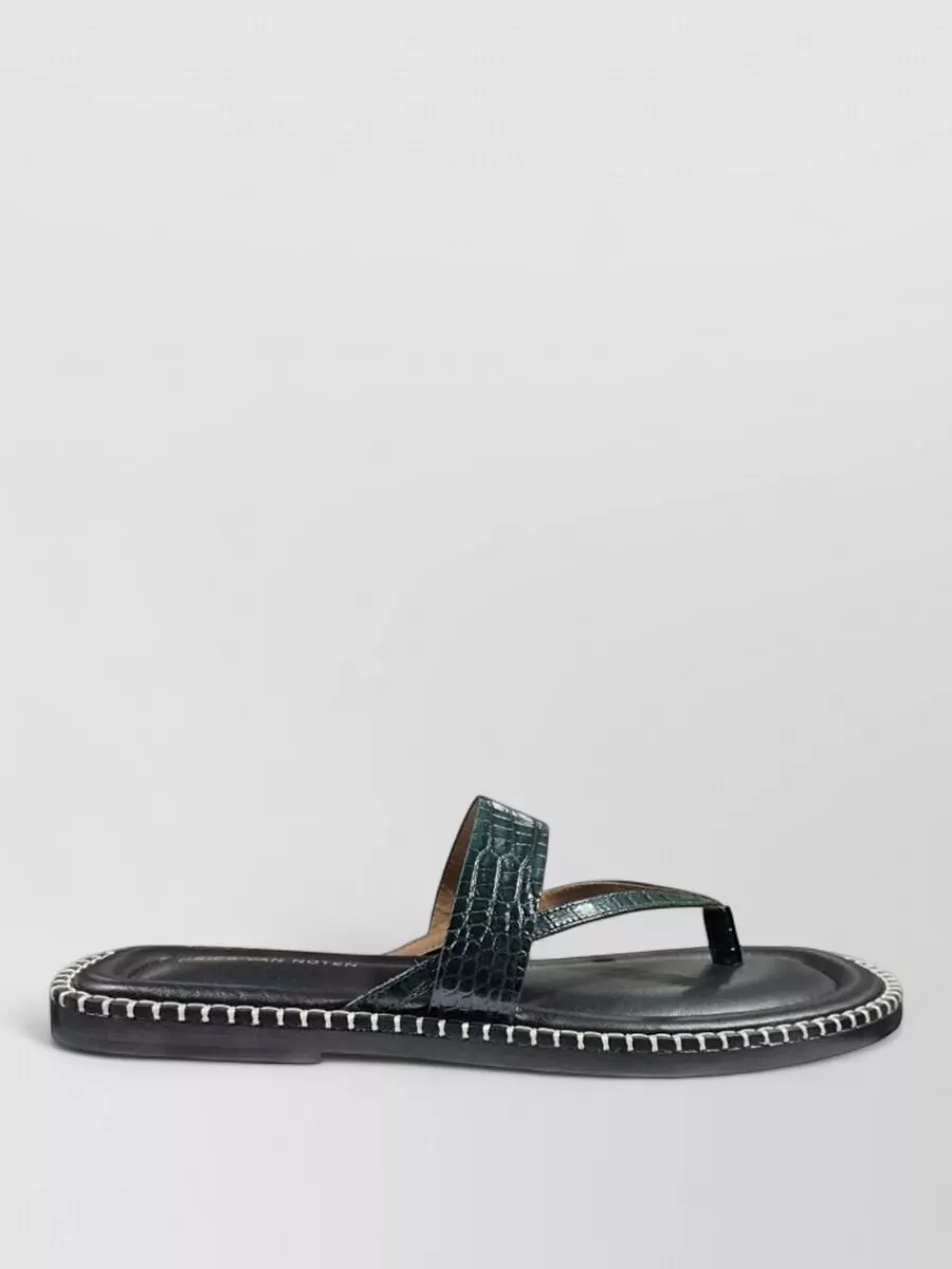 Dries Van Noten leather sandals