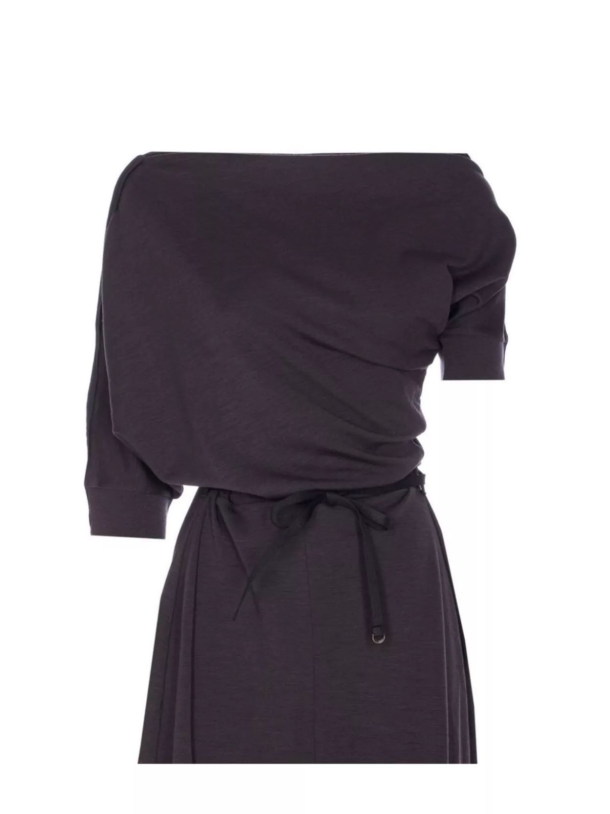 Lemaire Asymmetrical One Shoulder Draped Dress