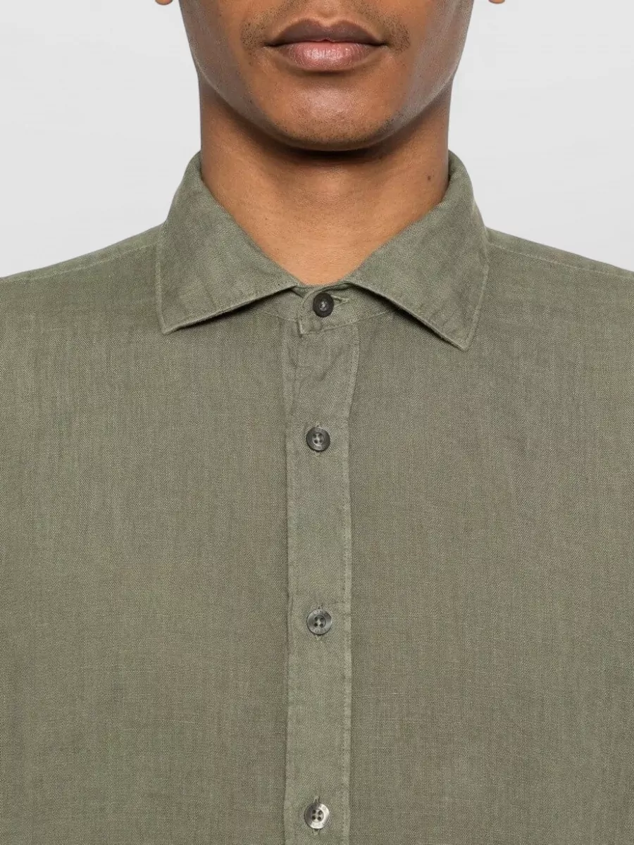 120% Lino Linen Slim-Fit Shirt
