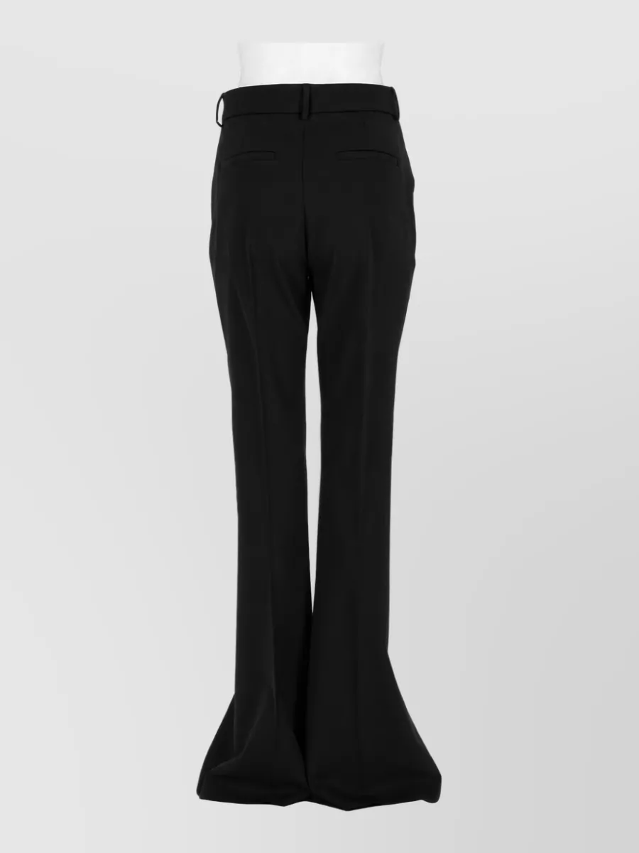 Sportmax Wool Flared Trousers