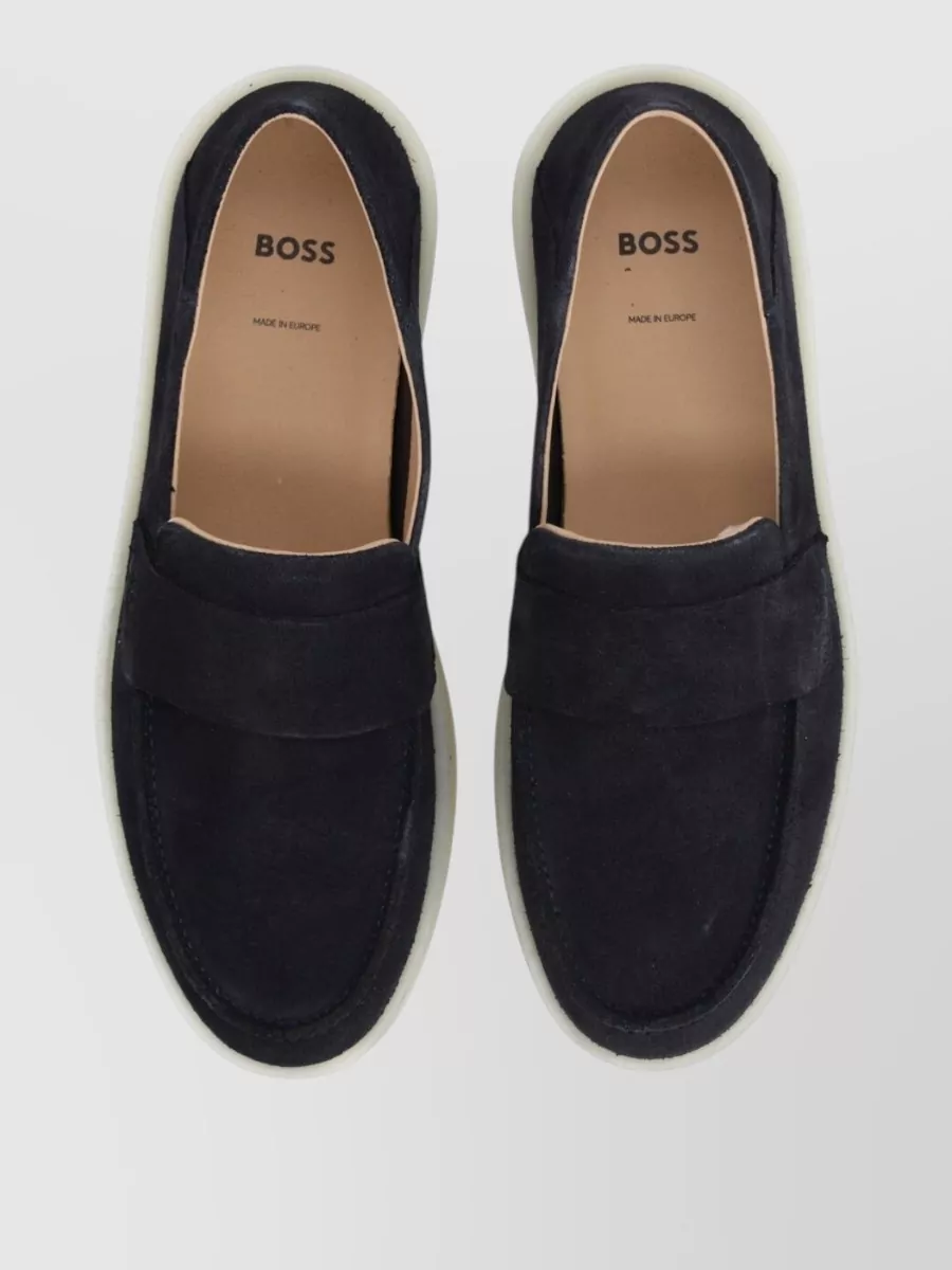 Boss Leather Loafers