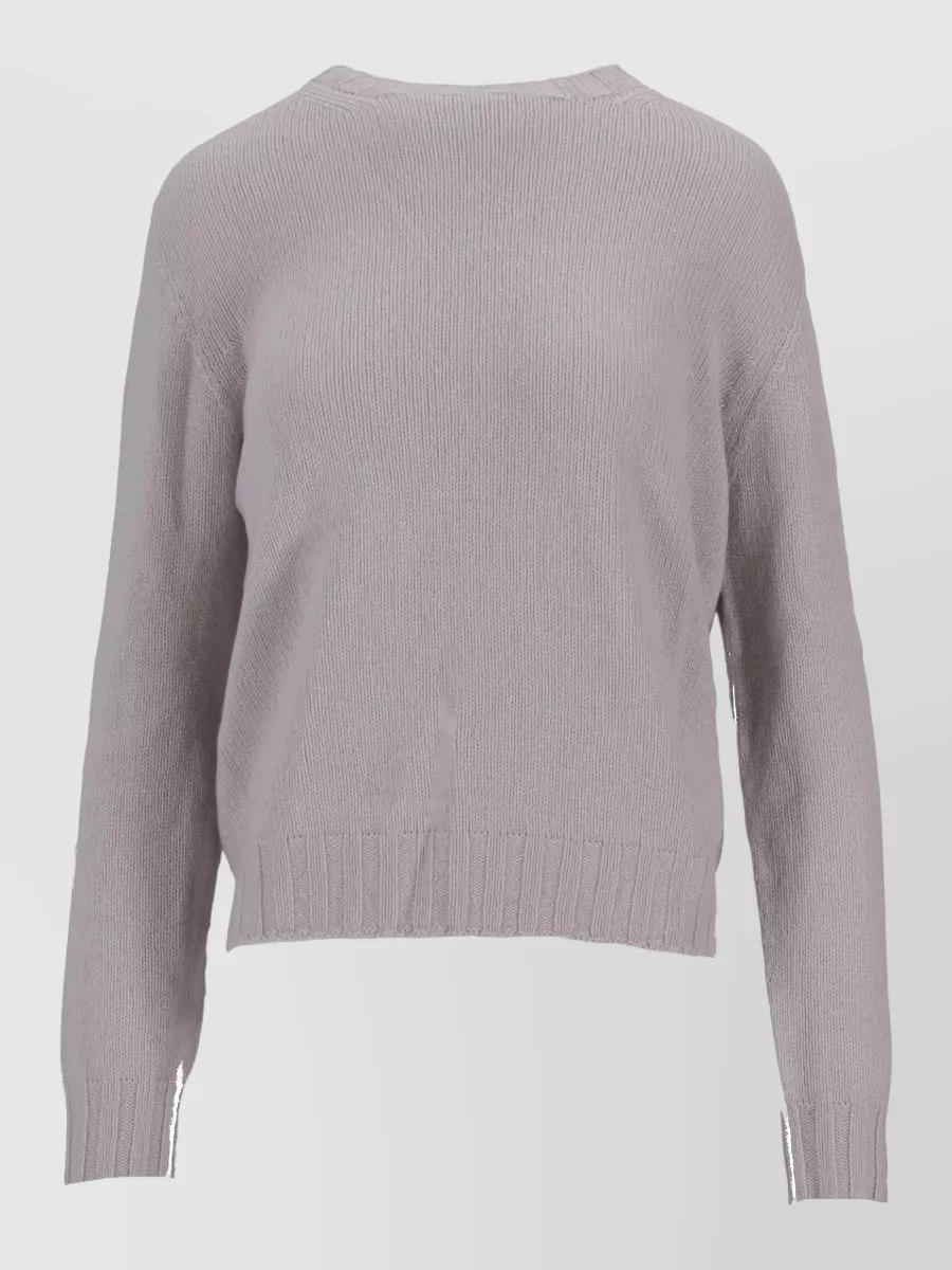 La Rose fine-knit jumper