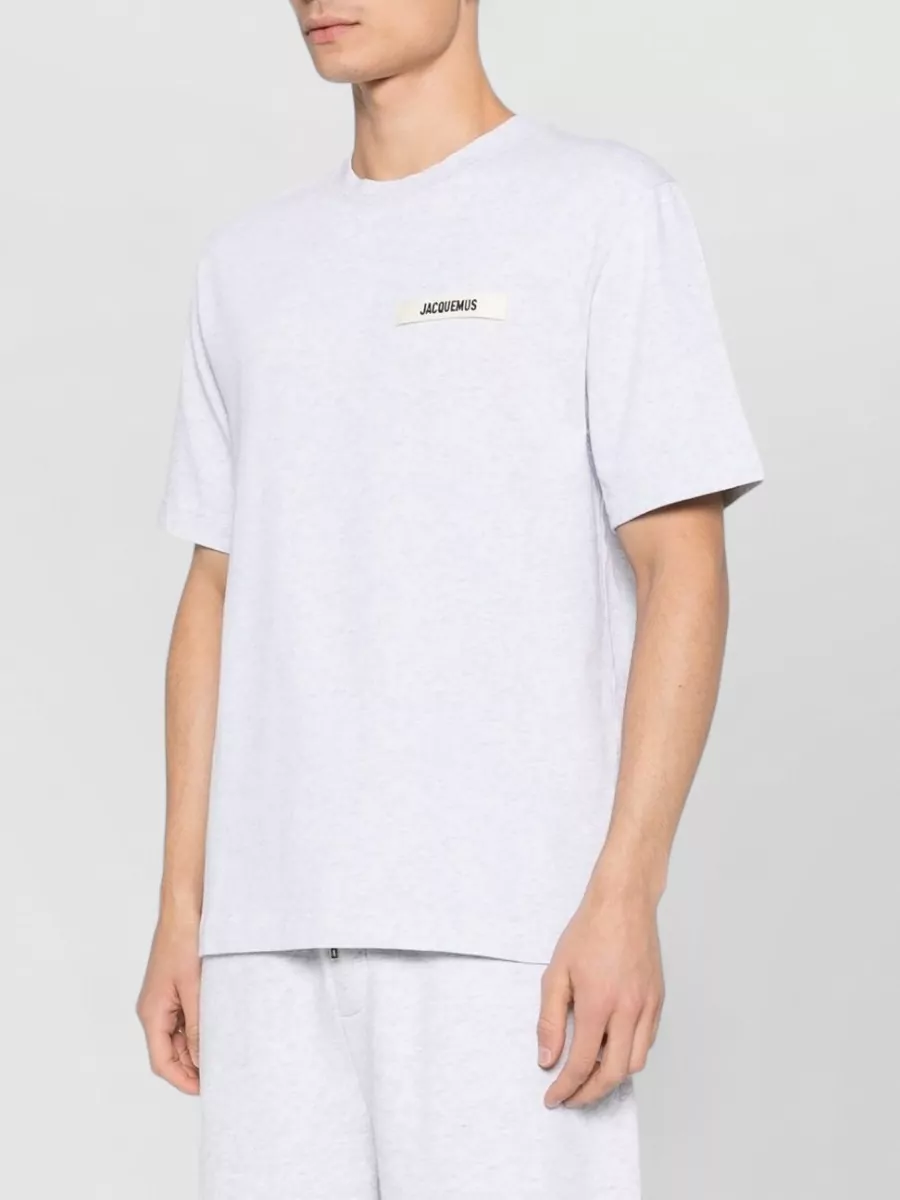 Jacquemus Round Neck T Shirt Short Sleeves Style