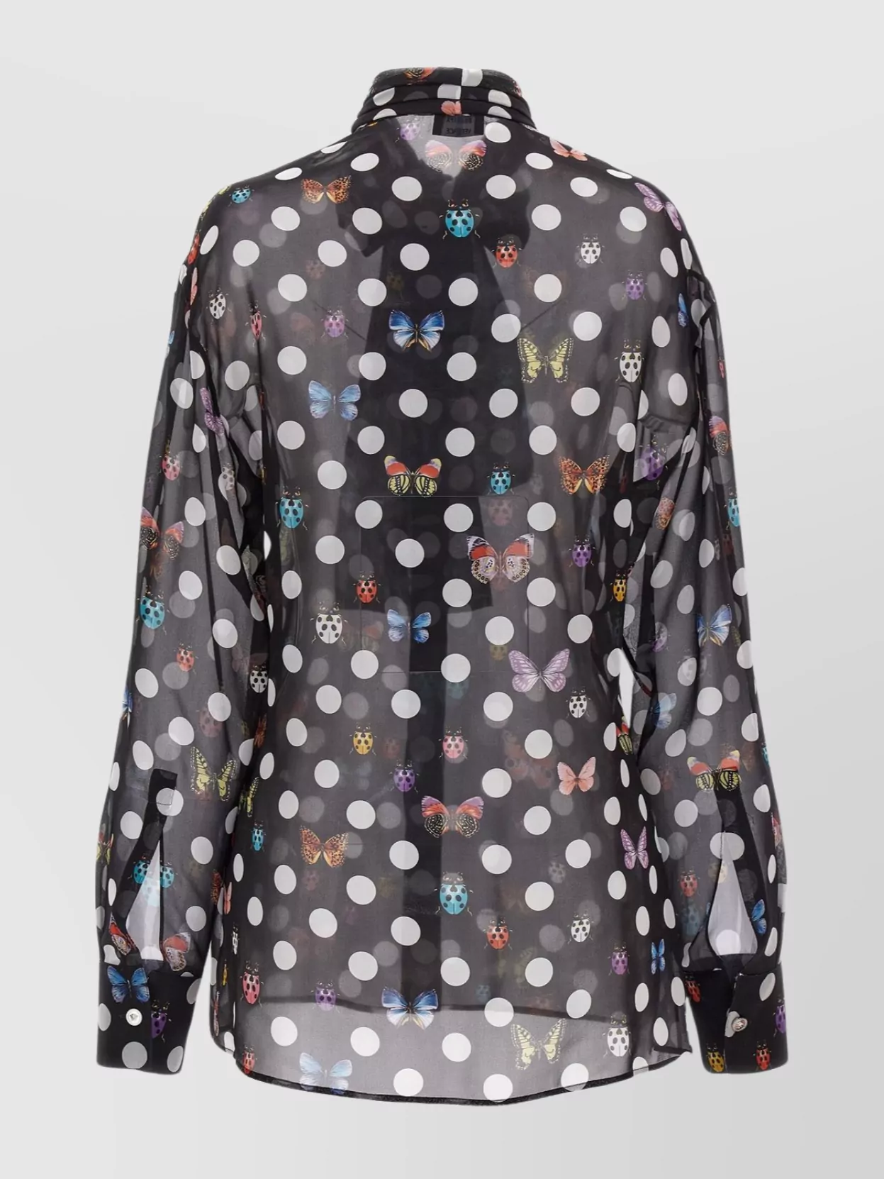 Versace 'Heritage Butterflies & Ladybugs Polka Dot' Capsule La Vacanza Shirt