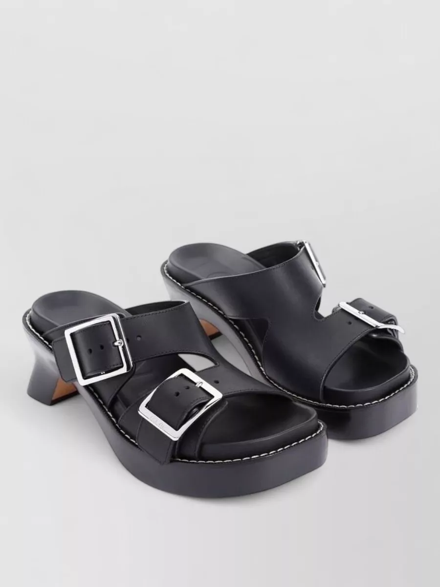 Loewe leather mules