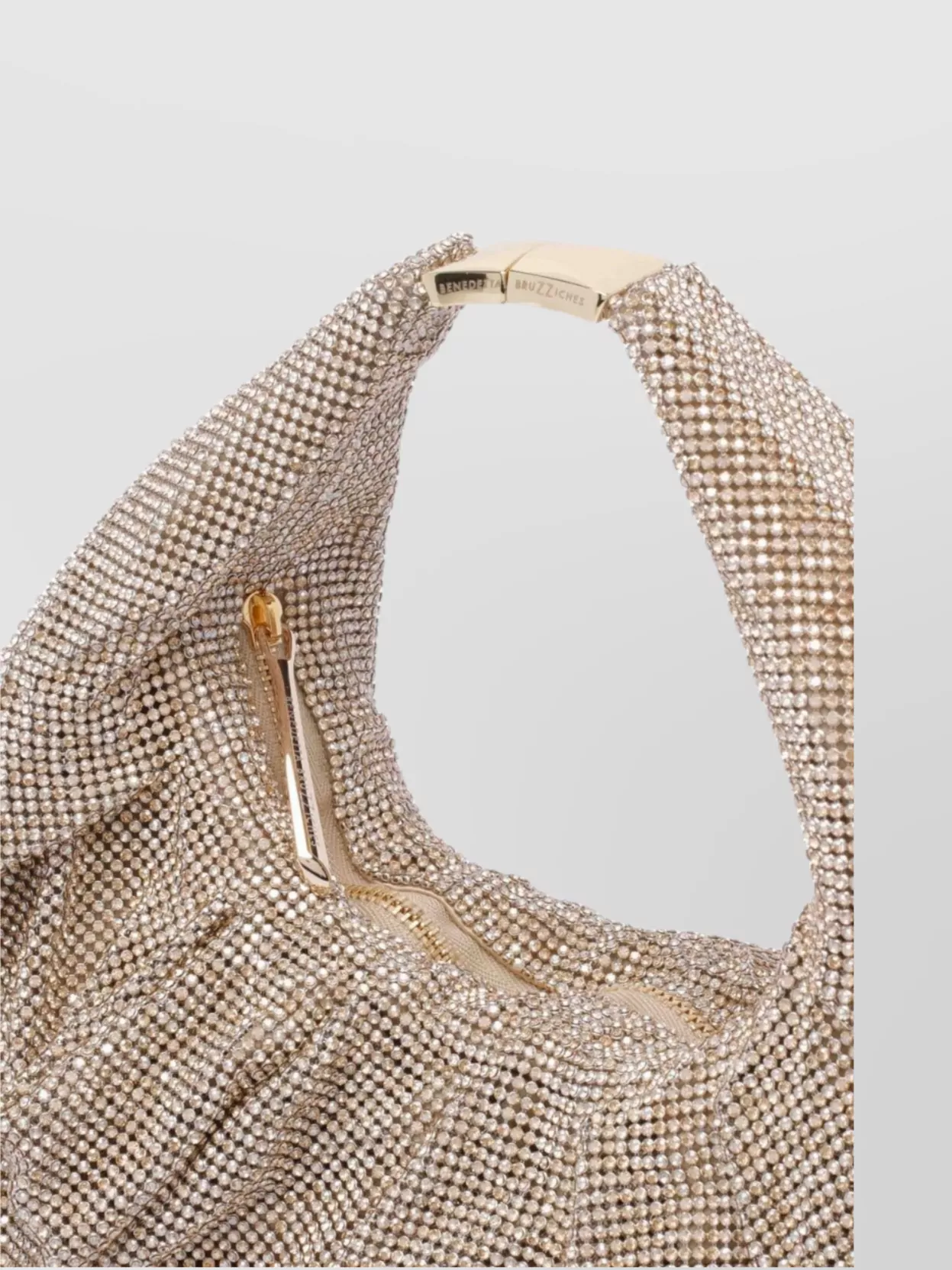 Benedetta Bruzziches Crystal Logo Mini Bag