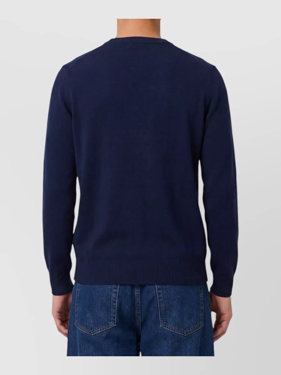 Ballantyne Cashmere Regular-Fit Diamond-Pattern Crew-Neck Jumper