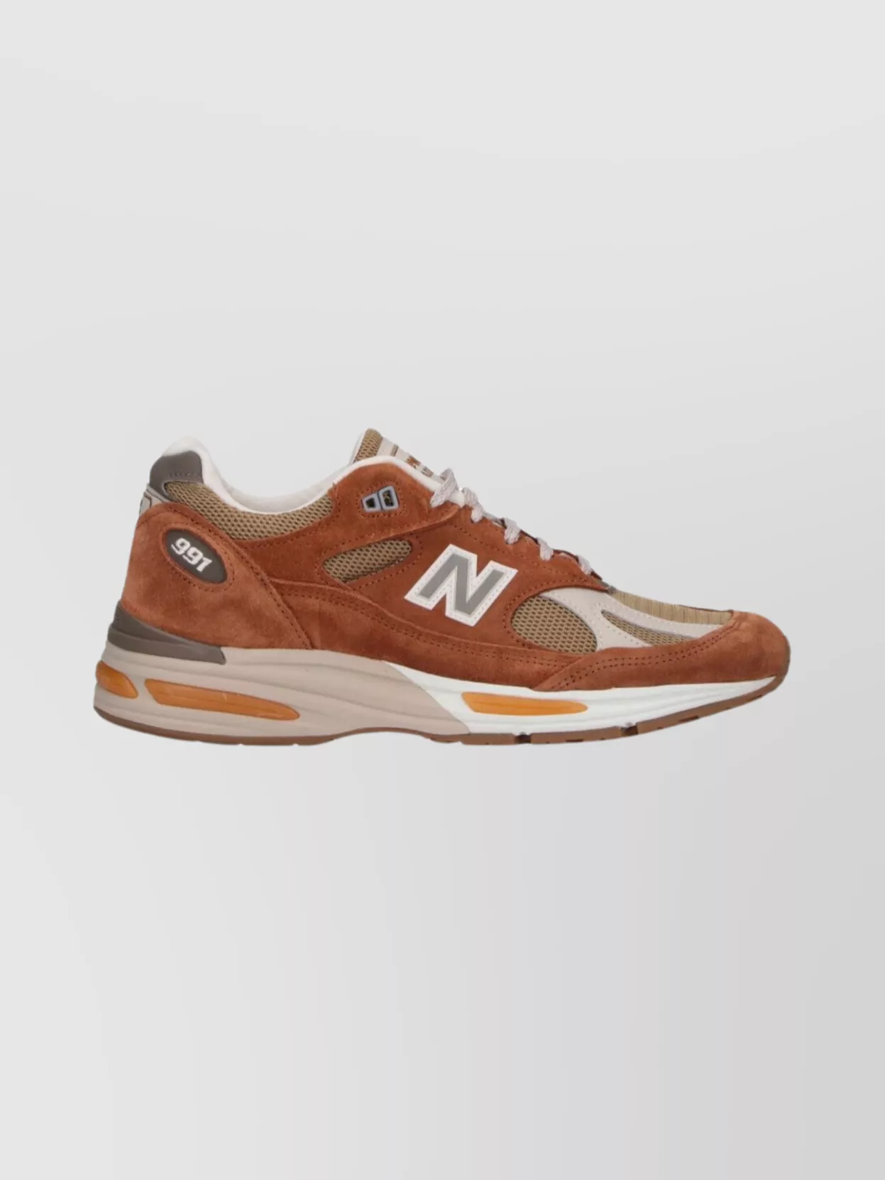 New Balance Casual Sneakers With Mesh And Suede Design