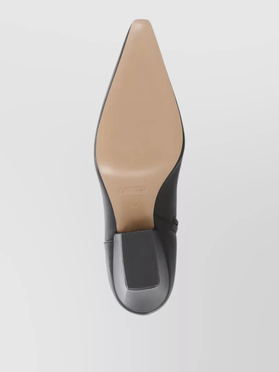 Paris Texas Leather Ankle Boots