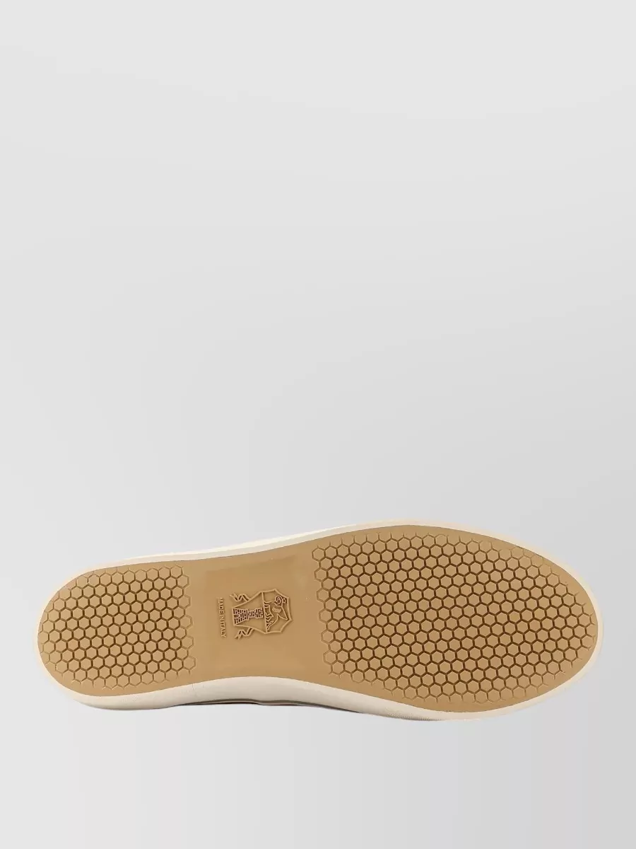 Brunello Cucinelli Suede Leather Sneakers