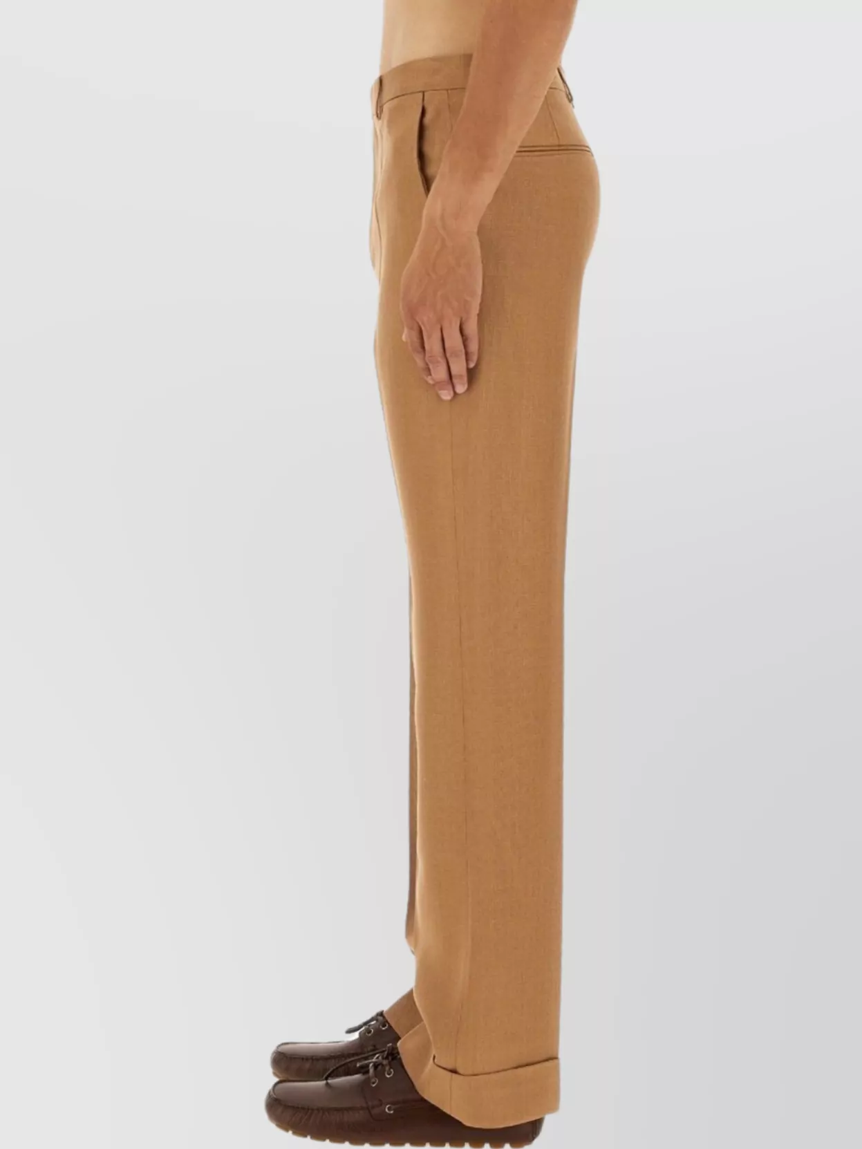 Valentino Tailored Trousers Cuffed Hem
