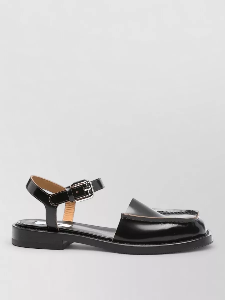 Moschino Leather Loafers