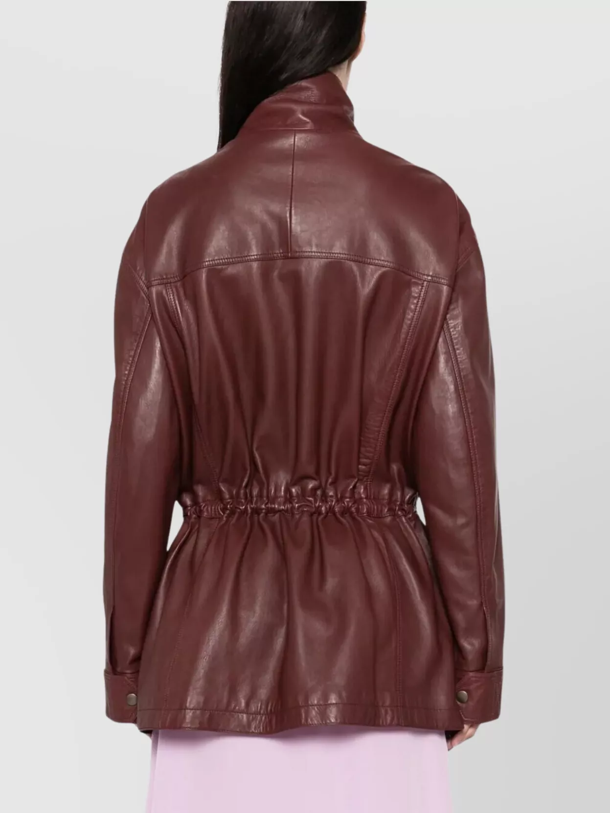 Chloé Safari Style Leather Jacket