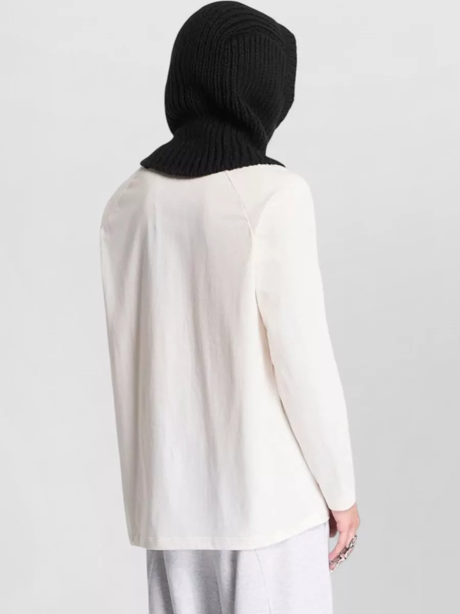 Y-3 Oversized Cotton Logo Print T Shirt