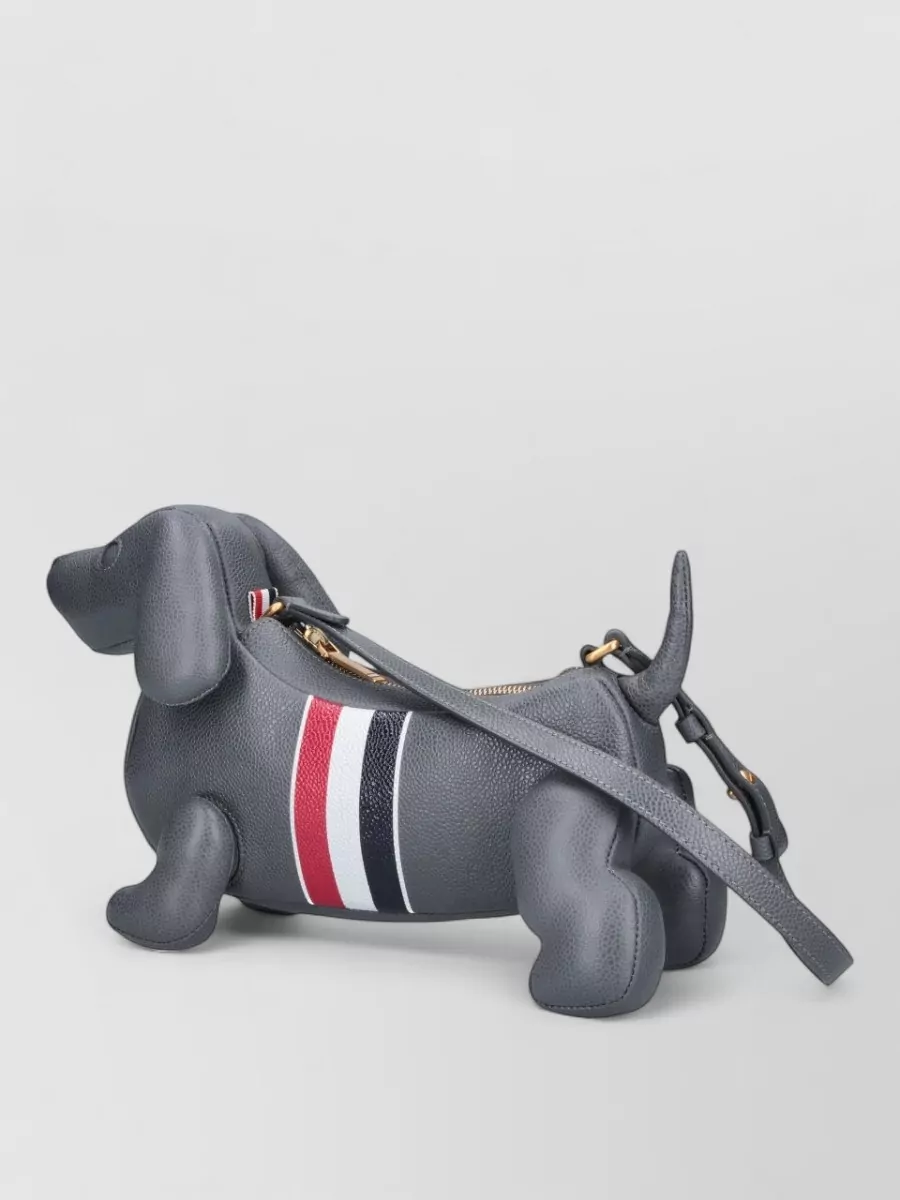 Thom Browne Leather Shoulder Bag