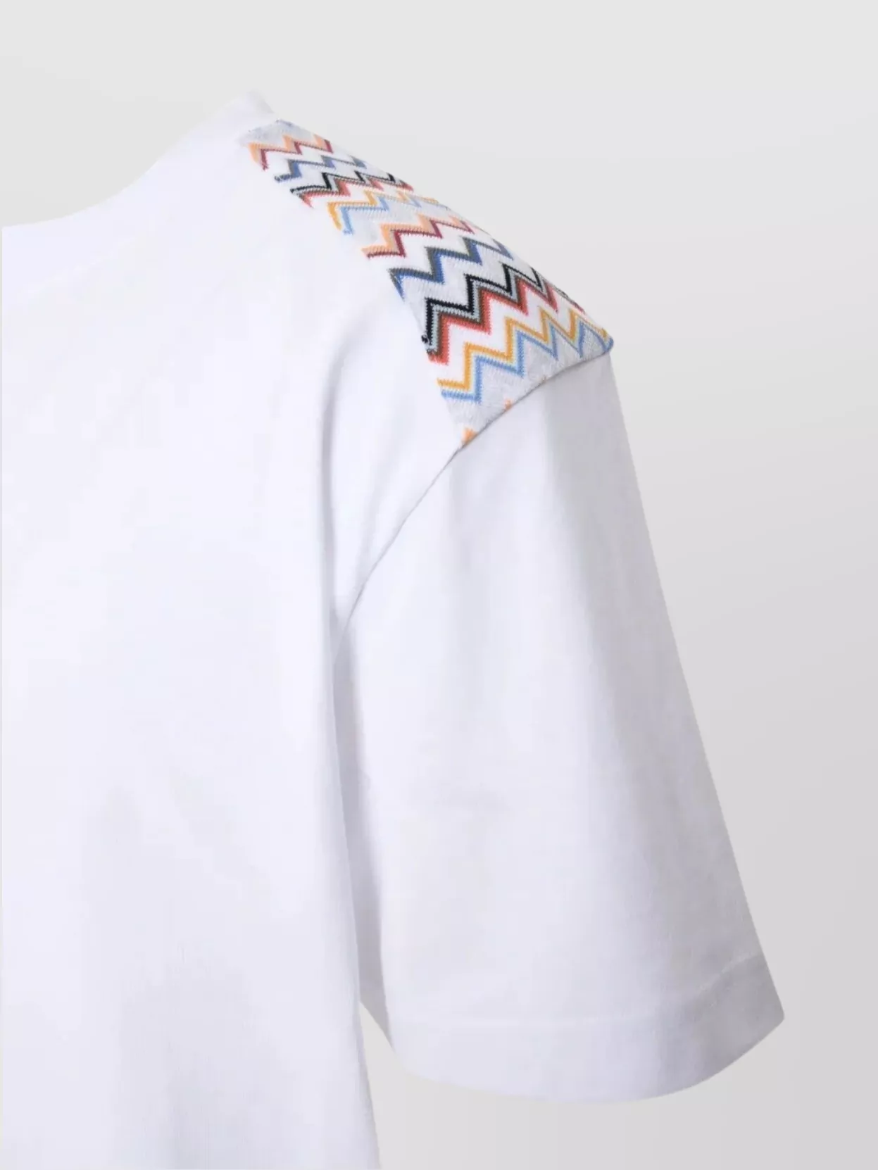 Missoni Zigzag Chevron Crew Neck T-Shirt