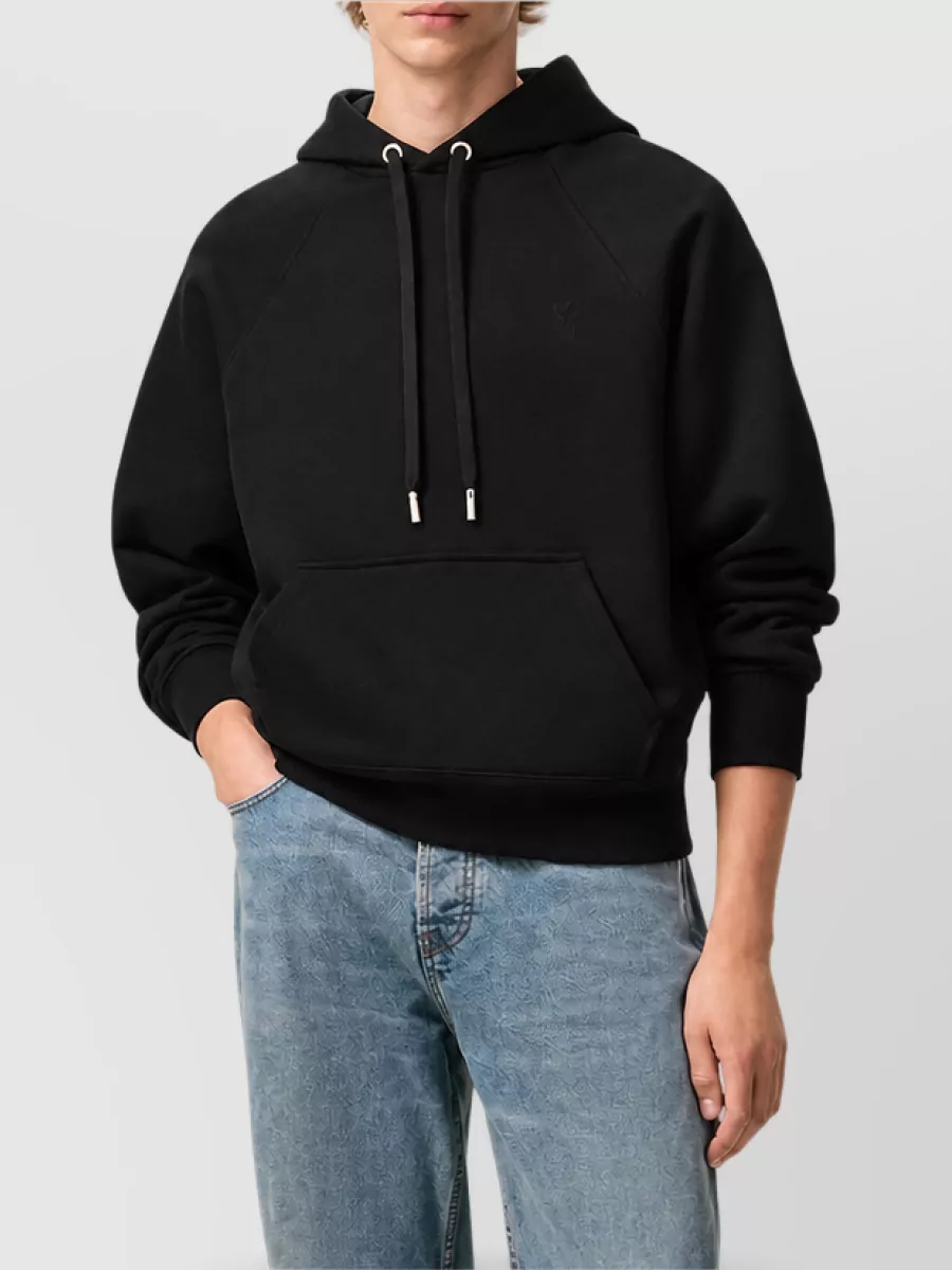 Ami Paris Cotton logo hoodie