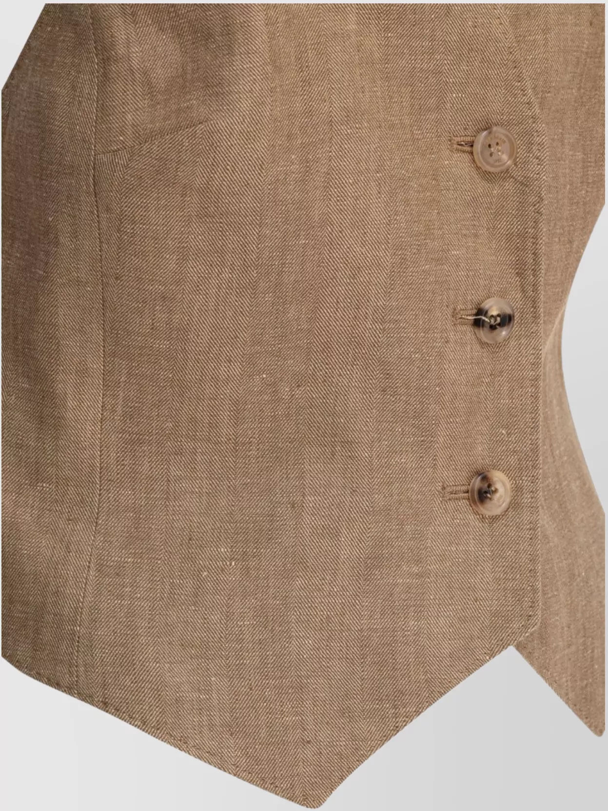 Max Mara Knitwear With Button Detailing And Halterneck