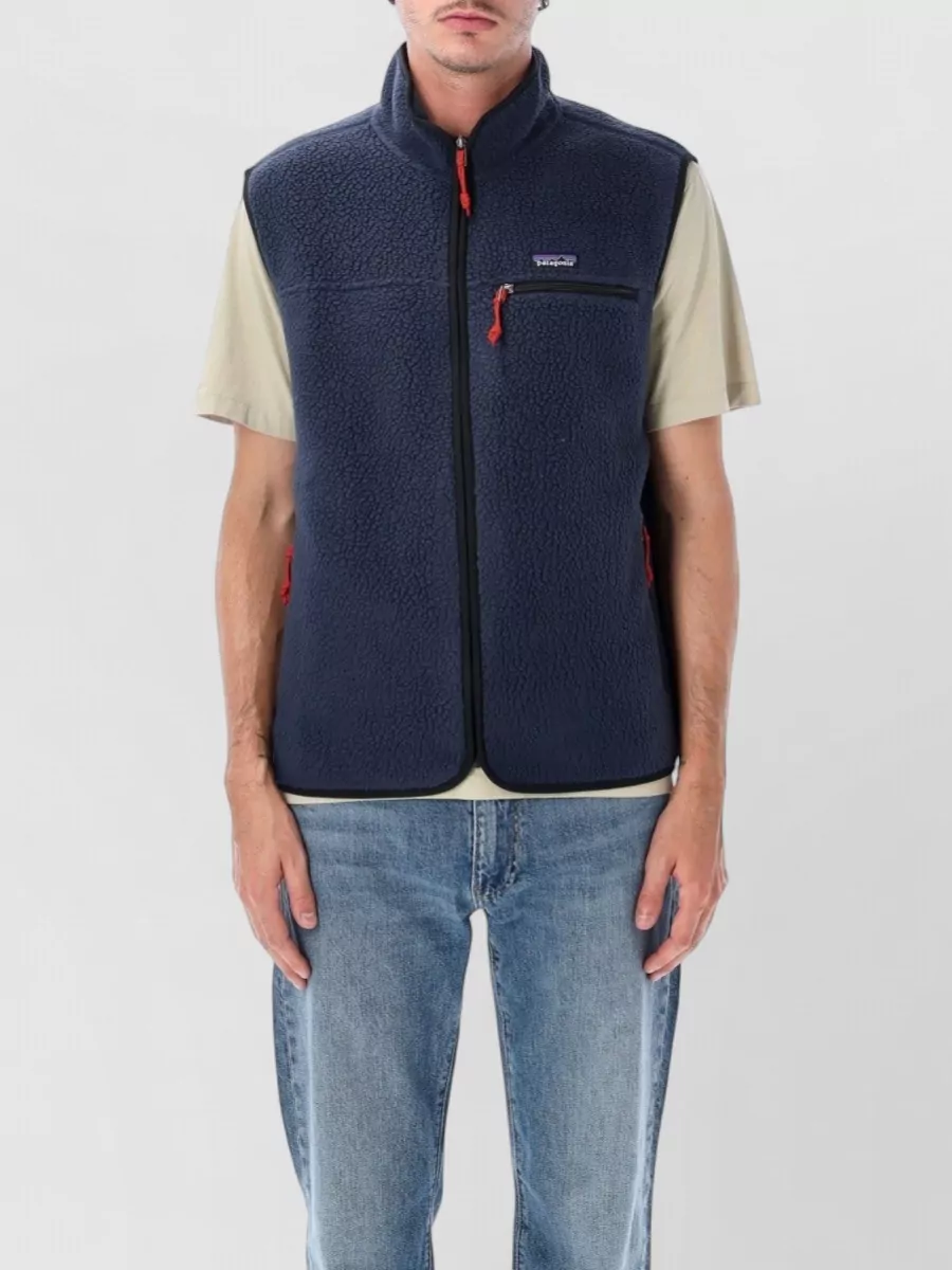 Patagonia recycled polyester fleece vest