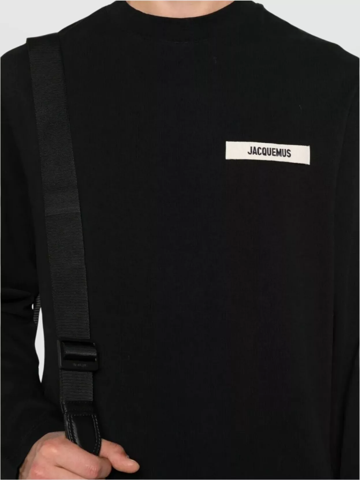 Jacquemus Long Sleeve Crew Neck T-Shirt