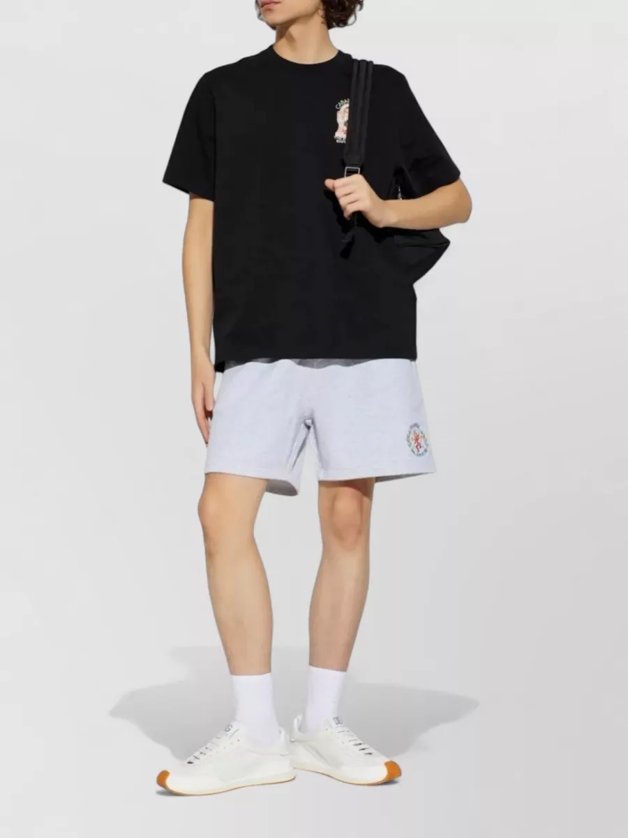 Casablanca Graphic-Print Crew-Neck Short-Sleeve T-Shirt