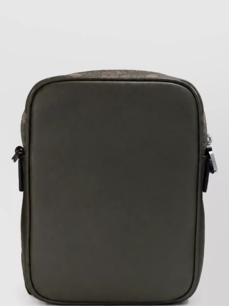 Mcm visetos leather belt bag