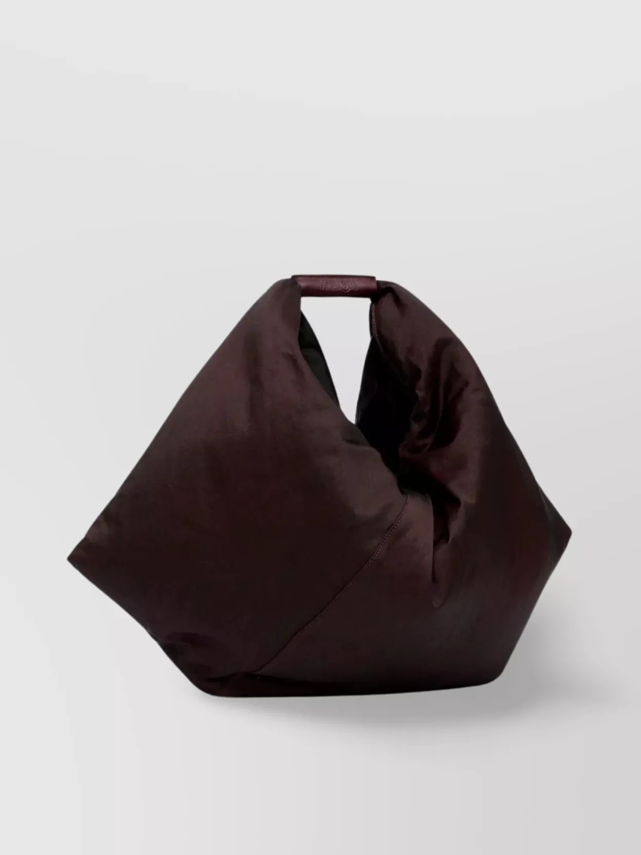 Mm6 Maison Margiela Roomy Unstructured Shopping Bag With Unique Handle